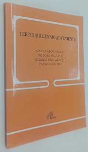 Livro Tertio Millennio Adveniente - Carta Apostólica de João Paulo Ii sobre a Preparação para o Ano 2000 Autor João Paulo Ii, Papa (1996) [usado]