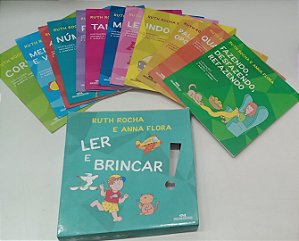 Livro Box Ler e Brincar (12 Livros) Autor Rocha, Ruth (2017) [seminovo]