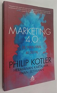 Livro Marketing 4.0 do Tradicional ao Digital Autor Kotler, Philip (2017) [seminovo]