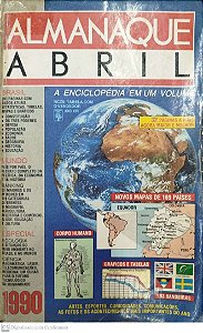Livro Almanaque Abril 1990 Autor Vários (1990) [usado]