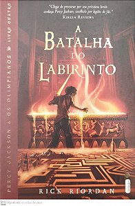 Livro a Batalha do Labirinto - Percy Jackson e os Olimpianos Livro 4 Autor Riordan, Rick (2010) [seminovo]