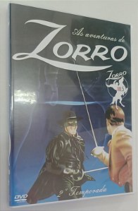 Dvd as Aventuras de Zorro - 2° Temporada Vol. 5 Editora [usado]