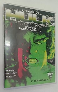 Dvd o Incrivel Hulk: Último Assalto (1° Temporada Volume 2) Editora Kenneth Johnson [usado]