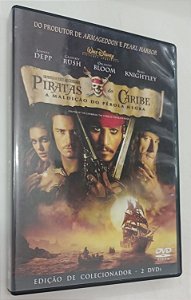 Dvd Piratas do Caribe: a Maldição do Pérola Negra (edição de Colecionador - 2 Discos) Editora Gore Verbinski [usado]