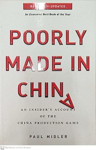 Livro Poorly Made In China Autor Midler, Paul [seminovo]