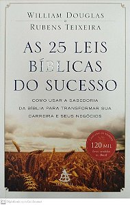 Livro as 25 Leis Bíblicas do Sucesso Autor Douglas, William (2012) [seminovo]