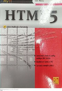 Livro Html 5 Autor Abreu, Luís (2012) [usado]