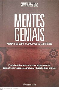 Livro Mentes Geniais Autor Dell''isola, Alberto (2014) [seminovo]