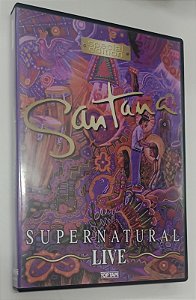 Dvd Santana - Supernatural Live Editora [usado]