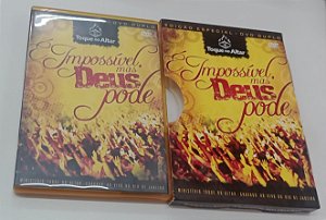 Dvd Ministério Toque no Altar - Impossível, Mas Deus Pode Editora Rafael Feijó [usado]