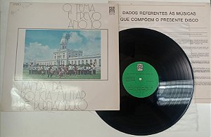 Disco de Vinil Banda da Polícia Militar de Pernambuco - o Tema é Frevo Ano 10 (1977) Interprete Banda da Polícia Militar de Pernambuco (1977) [usado]