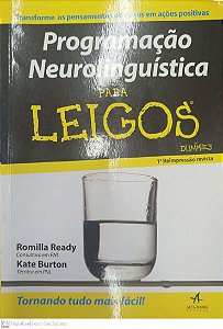 Livro Programação Neurolinguística para Leigos Autor Ready, Romilla (2015) [seminovo]