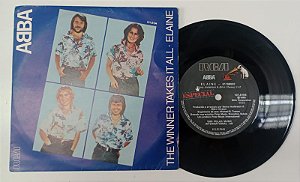 Disco de Vinil Abba - The Winner Takes It All / Elaine (lp Compacto 1980) Interprete Abba (1980) [usado]