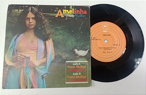 Disco de Vinil Amelinha - Frevo Mulher (lp Compacto 1979) Interprete Amelinha (1979) [usado]