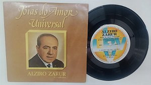 Disco de Vinil Alziro Zarur - Jóias do Amor Universal (lp Compacto) Interprete Alziro Zarur (1980) [usado]
