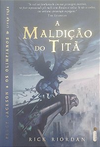 Livro a Maldição do Titã - Percy Jackson e a Maldição do Titã Livro 3 Autor Riordan, Rick (2009) [seminovo]