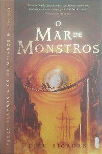 Livro o Mar de Monstros - Percy Jackson e os Olimpianos Livro 2 Autor Riordan, Rick (2009) [seminovo]