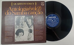 Disco de Vinil Quarteto em Cy - Antologia do Samba Canção Vol: 2 (lp 1976) Interprete Quarteto em Cy (1976) [usado]
