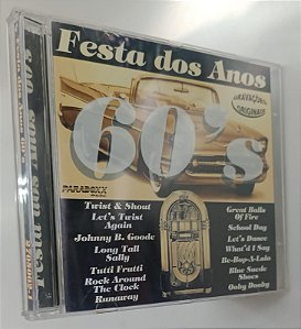 Cd Festa dos Anos 60''s Interprete Vários (1998) [usado]