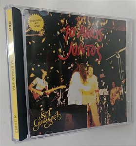Cd 10 Anos Juntos - Sá & Guarabyra Interprete Sá e Guarabyra (1995) [usado]