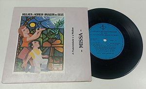 Disco de Vinil Campanha da Fraternidade 1990 / Mulher e Homem: Imagem de Deus (lp Compacto 1989) Interprete Vários (1989) [usado]