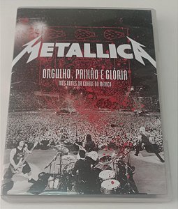 Dvd Metallica: Orgulho, Paixão e Glória [dvd + 2 Cds] Editora [usado]