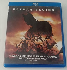Dvd Batman Begins [blu-ray] Editora Christopher Nolan [usado]