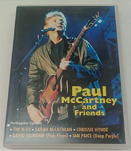Dvd Paul Mccartney And Friends Editora Joel Gallen [usado]