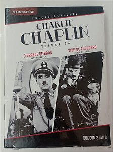 Dvd Charlie Chaplin - Box Volume 04: o Grande Ditador / Vida de Cachorro [2 Dvd''s) Editora Charlie Chaplin [usado]