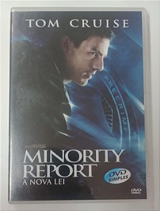Dvd Minority Report - a Nova Lei Editora Steven Spielberg [usado]