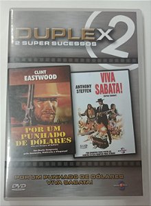 Dvd Duplex: por um Punhado de Dólares / Viva Sabata ! Editora [usado]