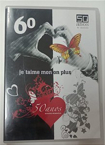 Dvd 60 Je''taime Mon On Plus - 50 Anos de Música Romântica Editora [usado]