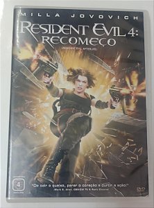Dvd Resident Evil 4: Recomeço Editora Paul W.s. Anderson [usado]