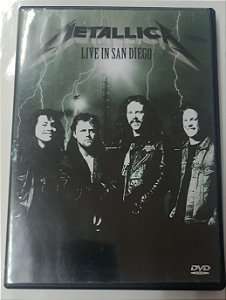 Dvd Metallica - Live In San Diego 1992 Editora [usado]