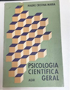 Livro Psicologia Geral Autor Maria , Madre Cristina (1976) [usado]