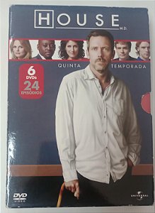 Dvd House - Quinta Temporada [6 Dvds] Editora [usado]