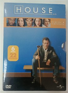 Dvd House - Primeira Temporada [6 Dvds] Editora [usado]