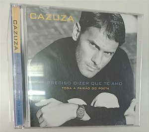 Cd Preciso Dizer que Te Amo / Toda a Paixão do Poeta - Cazuza Interprete Cazuza (2001) [usado]