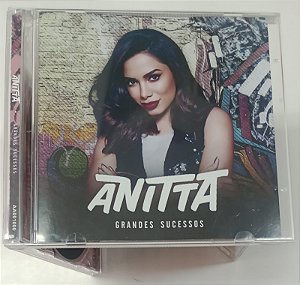 Cd Grandes Sucessos - Anitta Interprete Anitta (2018) [usado]