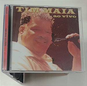 Cd Tim Maia ao Vivo Interprete Tim Maia (1997) [usado]