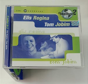 Cd o Melhor de 2 - Elis Regina e Tom Jobim [2 Cds] Interprete Elis Regina e Tom Jobim (2000) [usado]