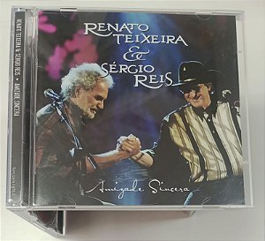 Cd Amizade Sincera - Renato Teixeira & Sérgio Reis Interprete Renato Teixeira e Sérgio Reis (2010) [usado]