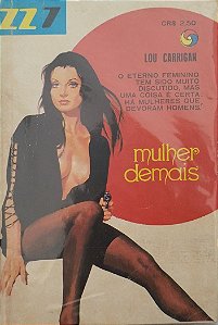 Livro Mulher Demais - Zz7 57 Autor Carrigan, Lou [usado]