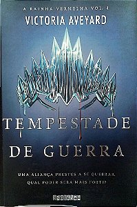 Livro Tempestade de Guerra - a Rainha Vermelha 4 Autor Aveyard, Victoria (2021) [usado]
