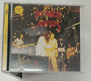 Cd 10 Anos Juntos - Sá & Guarabyra Interprete Sá e Guarabyra (1989) [usado]