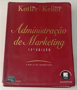 Livro Administração de Marketing Autor Kotler, Philip (2006) [usado]
