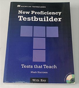 Livro New Proficiency Testbuilder Autor Harrison, Mark (2002) [usado]