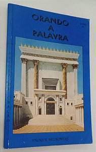 Livro Orando a Palavra Autor Milhomens, Valnice (1993) [usado]