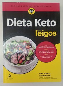 Livro Dieta Keto para Leigos Autor Abrams, Rami (2021) [seminovo]