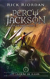 Livro o Ladrão de Raios - Percy Jackson e os Olimpianos 1 Autor Riordan, Rick (2019) [seminovo]